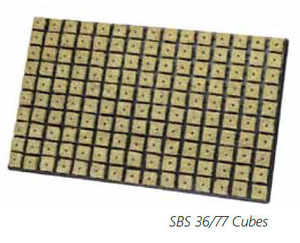18 Tray Grodan SBS with 77 cubes