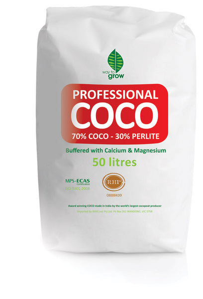 W2G (Orange) Pro Coco Perlite 50L Bag