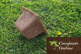 Cocopeats Online Coir Seedling Cup Coir Spanish Cup (available in 2 sizes)
